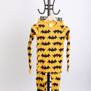 Hanna Andersson Bat Halloween PJ Pajamas Size 12